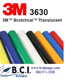 3m Translucent Vinyl Chart