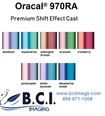 Oracal 970RA 989 Gloss Shift Türkis Lavendel Car Wrap Autofolie 